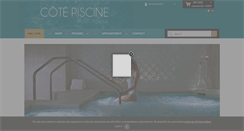 Desktop Screenshot of cote-piscine.com