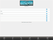 Tablet Screenshot of cote-piscine.com